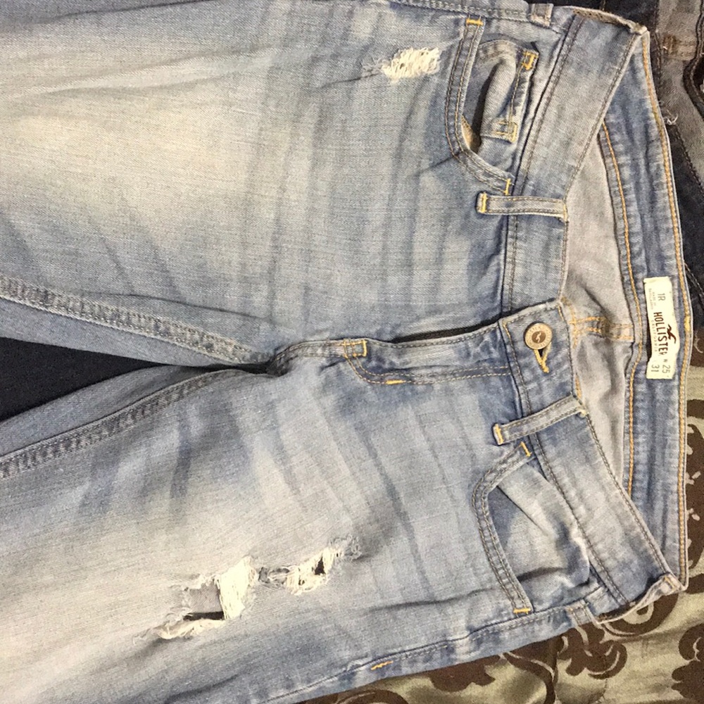 Light blue jeans